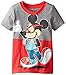 Disney Boys' Mickey Mouse Boys Split T-Shirt