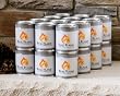 Indoor Outdoor Fire Gel Fuel with Magnetic Lid Opener (12 cans)