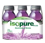 Isopure Plus Nutritional Drink Grape Frost, 48-Ounces Packages (Pack of 4)