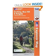 Explorer 146 Dorking, Box Hill and Reigate (OS Explorer Map 146)