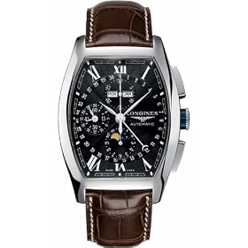 Longines Watches Longines Maxi Chronograph Automatic Moon Phase Mens Watch by Longines