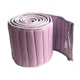 Tadpoles Basics Lavender Gingham Bumper