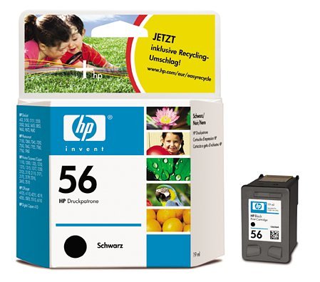 HP C6656AE Tintenpatrone Nr. 56 schwarz (19ml)