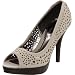 519NSAZ6e1L. AA75  Paolo Bentini Womens Crystal Thong Sandal,Pewter,37 EU/7 B(M) US