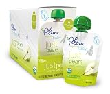 Cheap Plum Organics Just Fruit, Pears, 3.17-Ounce Pouches (Pack of 12) by Plum Organics