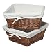 Baby : 16" Cherry Basket 2-pk. with White Lining