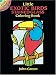 Little Exotic Birds Stained Glass Colouring Book