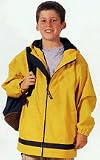 The Kids' Collection Youth New Englander Polyurethane Rain Jacket from Charles River Apparel