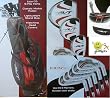 BOYS "AVT" GOLF CLUB SET with STAND BAG: w460cc DRIVER & FREE PUTTER; TWEEN LENGTH