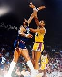 Kareem Abdul-Jabbar Los Angeles Lakers NBA Hand Signed 16x20 Photo - vs Clippers
