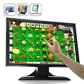 Monitor LDC con pantalla t�ctil de 19 pulgadas, ideal para juegos y POS - VGA