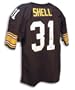 Donnie Shell Pittsburgh Steelers Autographed/Hand Signed Black Jersey