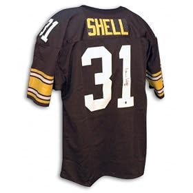 Donnie Shell Pittsburgh Steelers Autographed/Hand Signed Black Jersey