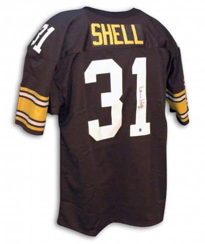 Donnie Shell Pittsburgh Steelers Autographed/Hand Signed Black Jersey
