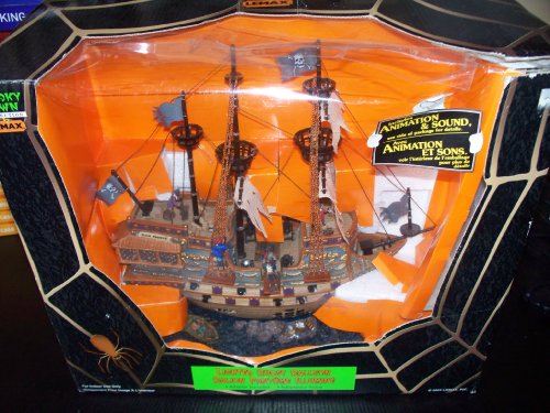 Animated Halloween Lighted Ghost Galleon