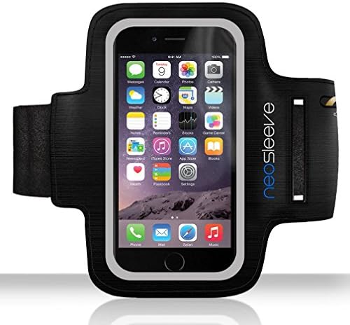 NeoSleeve iPhone 6 Armband Case - Protect Your Phone From Sweat And Damage While You Exercise - No Itching Or Chafing! Adjusts to Fit Most Arms - Bonus Screen Protector &amp; eBook Included