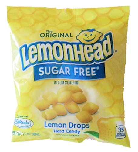 Original Lemonhead Sugar Free Lemon Drops 35 Oz from Ferrara at the