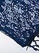 Choies Women's Crochet Lace Fringe Open Front Bating Sleeve Kimono