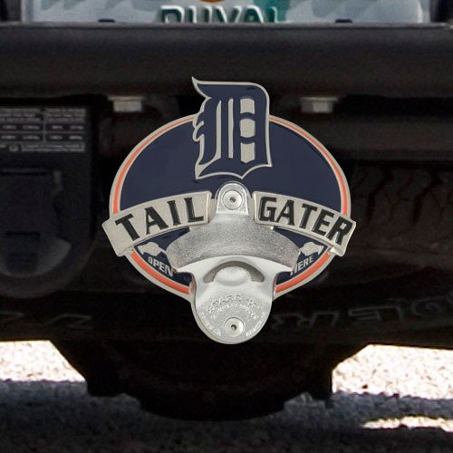 Detroit Tigers Tailgater Bottle Opener Hitch Cover