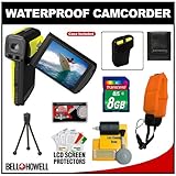 Bell & Howell Splash WV10HD Waterproof HD Digital Video Camera/Camcorder (Y ....