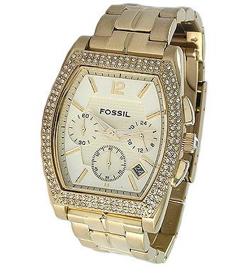 Fossil Chronograph Champagne Mens Watch FS4442