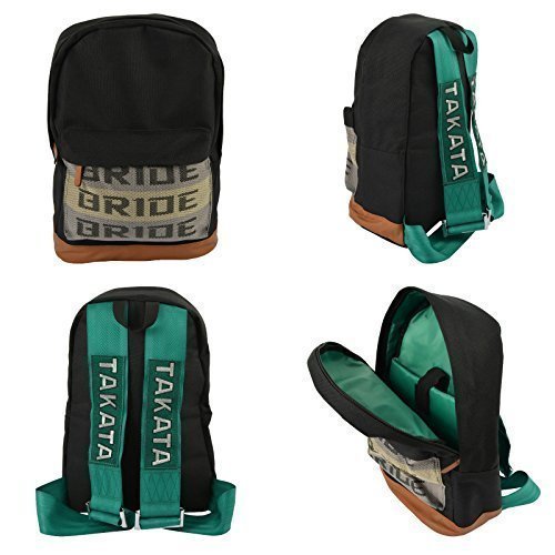 Sure shot bride jdm takata harness straps laptop backpack
