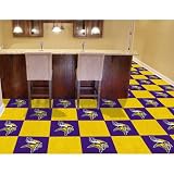 BSS - Minnesota Vikings NFL Team Logo Carpet Tiles