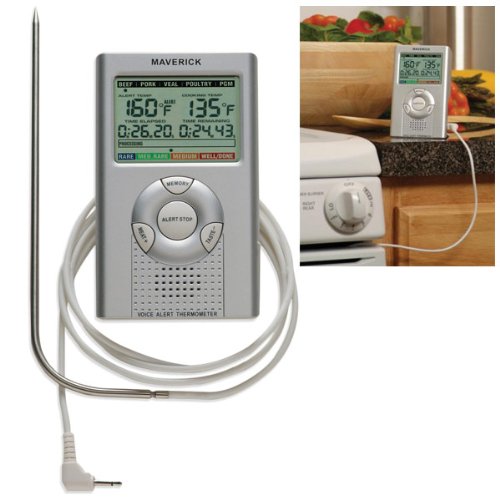 Voice Alert Talking Digital Thermometer with Probe
