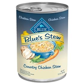 Blue Buffalo Country Chicken Stew for Dogs, (Pack of 12 12.5-Ounce Cans)