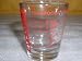 MINI MEASURE RED LINE SHOTGLASS 1 OUNCE
