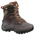 Merrell SNOWMOTION LACE WTPF KIDS J81087, Unisex - Kinder Stiefel, braun, (coffee bean ), EU 35 (US 4, UK 3)