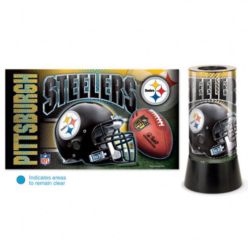 Pittsburgh Steelers Rotating Lamp