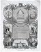 Independent Order of B'nai B'rith, this is to certify, ... (Reprint measured in inches 19 x 24)