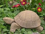 Eigenschaften Tiefes Kunsthandwerk GbR  / Steinfigur Tierfigur Schildkröte hellbraun