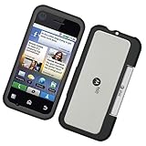 Motorola MB300 Backflip (AT&T) Rubberized Hard Case, Black