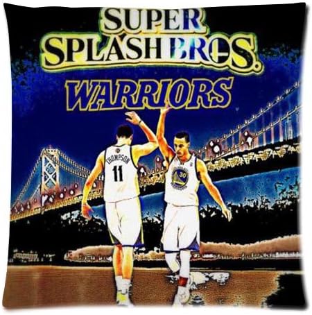 NBA Star Stephen curry background printed Pillowcase&amp;Pillow Case Cover Standard 18x18 Inch two sides