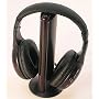 FM HiFi WIRELESS HEADPHONES 5 in 1, Super Bass, Cordless EARPHONE