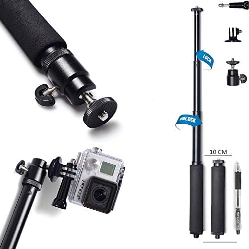 MaStree Gopro Accessories 31-in-1 Gopro Accessory kit Bundle for GoPro HERO4 Session Gopro Hero 4 Gopro 3+ 3 2 1, Outdoor Sports Swimming Rowing Surfing Climbing Running