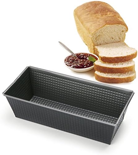 Waffle Surface For Easy Release Bread Pan 10 Inch(10 x 4.5 x 2-3/4 inches) Nonstick,New