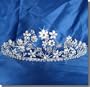 Bridal Wedding Tiara Crown With Flowers 46496