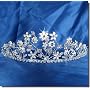 Bridal Wedding Tiara Crown With Flowers 46496