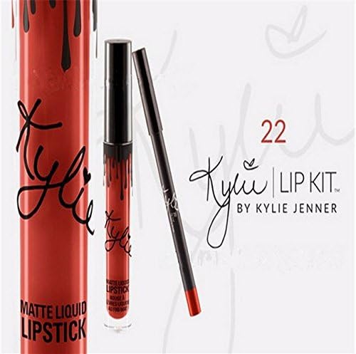 New Female Kylie Long Lasting Lipstick Lip Gloss Liquid Matte Lip Liner Makeup Cosmetic (22)