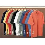 100% Double-Mercerized Cotton Baby Pique Polo Golf Shirt (Regular and Big and Tall Sizes) at Bigmansland.com