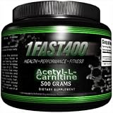 1Fast400 Acetyl-L-Carnitine Powder, 500-Grams