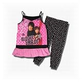 Disney Camp Rock "Mitchie and Shane" 2 piece cami and capri set for girls