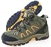 Sports : CONWAY mittelhohe Wander- und Outdoor-Schuhe m. CONTEX-Membran, braun/gelb
