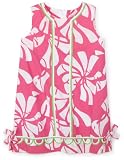 Lilly Pulitzer Girls 2-6x Little Lilly Loopy Scallop Shift Dress,Daiquiri Pink,5