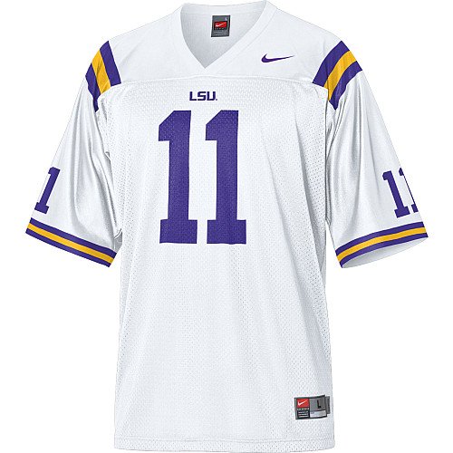 Nike LSU Tigers Boy's Replica Football Jersey Medium