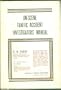 On-Scene Traffic Accident Investigators' Manual