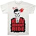 The Misfits Ride Johnny Ride Print Men's Fitted Cotton Shirt